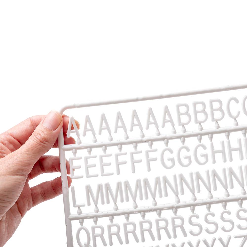 Letters and Numbers for Attaching to the Board - Set